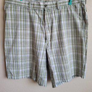 Haggar Men's Plaid Shorts